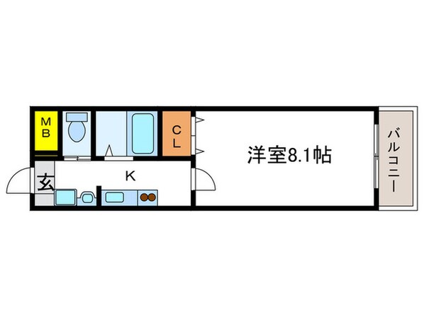 ジュネス桂の物件間取画像